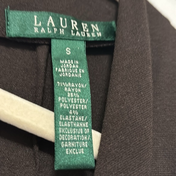 Lauren Ralph Lauren, 2 identical style dresses size S. One deep red, one brown - Picture 3 of 8